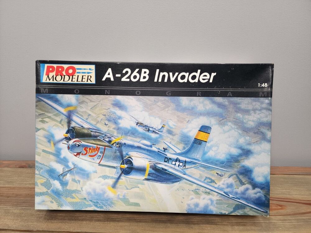 Pro Modeler A-26B Invader Douglas 1:48 Open Box Sealed Parts Model Kit 5920